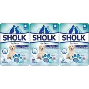 Sholk Evcil Hayvan Tuvalet Çiş Eğitim Pedi 60*90CM 30 Adet (3PK*10)