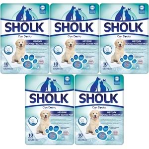 Sholk Evcil Hayvan Tuvalet Çiş Eğitim Pedi 60*90CM 50 Adet (5PK*10)