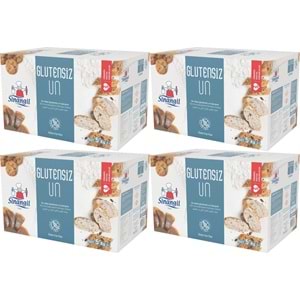 Sinangil Glutensiz Un 20KG (20000GR) Kutu Çölyak Diyetine Uygun (4PK*5KG)