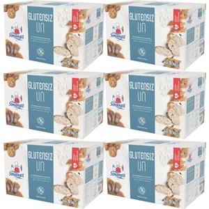 Sinangil Glutensiz Un 30KG (30000GR) Kutu Çölyak Diyetine Uygun (6PK*5KG)