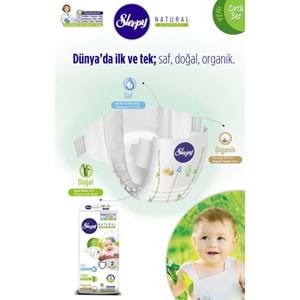 Sleepy Bebek Bezi Naturel Beden:2 (3-6Kg) Mini 252 Adet Jumbo Süper Avantaj Pk