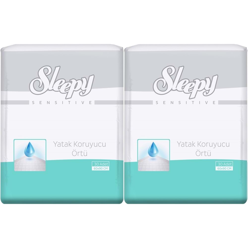 Sleepy Hasta Yatak Koruyucu 60*90CM 60 Adet (2PK*30)