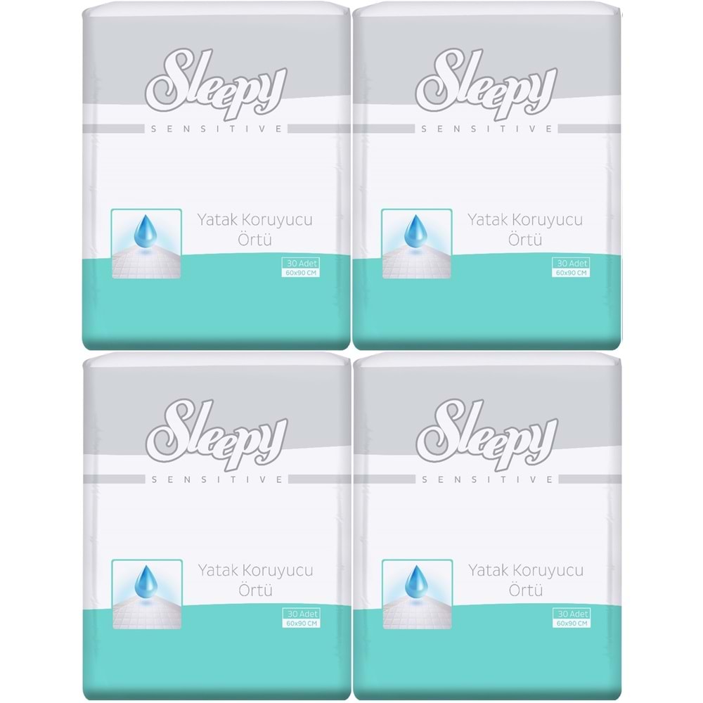 Sleepy Hasta Yatak Koruyucu 60*90CM 120 Adet (4PK*30)