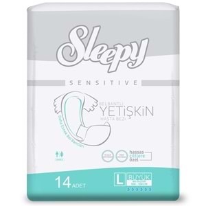 Sleepy Hasta Bezi Bel Bantlı L Büyük Boy 28 Adet (2Pk*14)