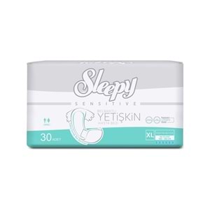 Sleepy Yetişkin Hasta Bezi Bel Bantlı XL - Extra Large - Ekstra Large 180 Adet (6PK*30)