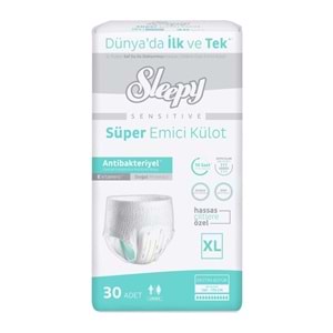 Sleepy Hasta Bezi Yetişkin Emici Külot XL - Ekstra Büyük - Extra Large 60 Adet (2PK*30)