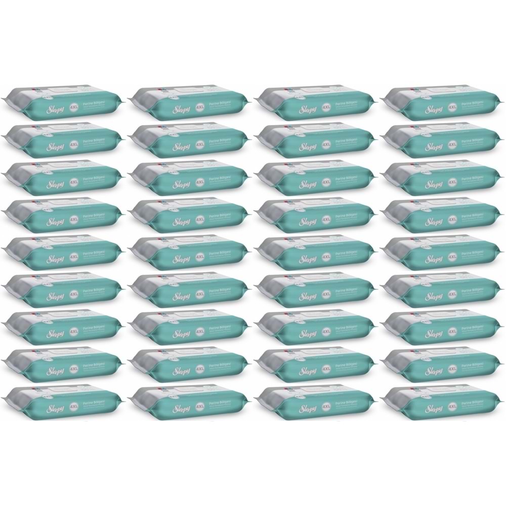 Sleepy Perine Bölgesi ve Vücut Temizleme Islak Mendil Havlu 50 Yaprak (Ebat 4XL) (36 Lı Set)