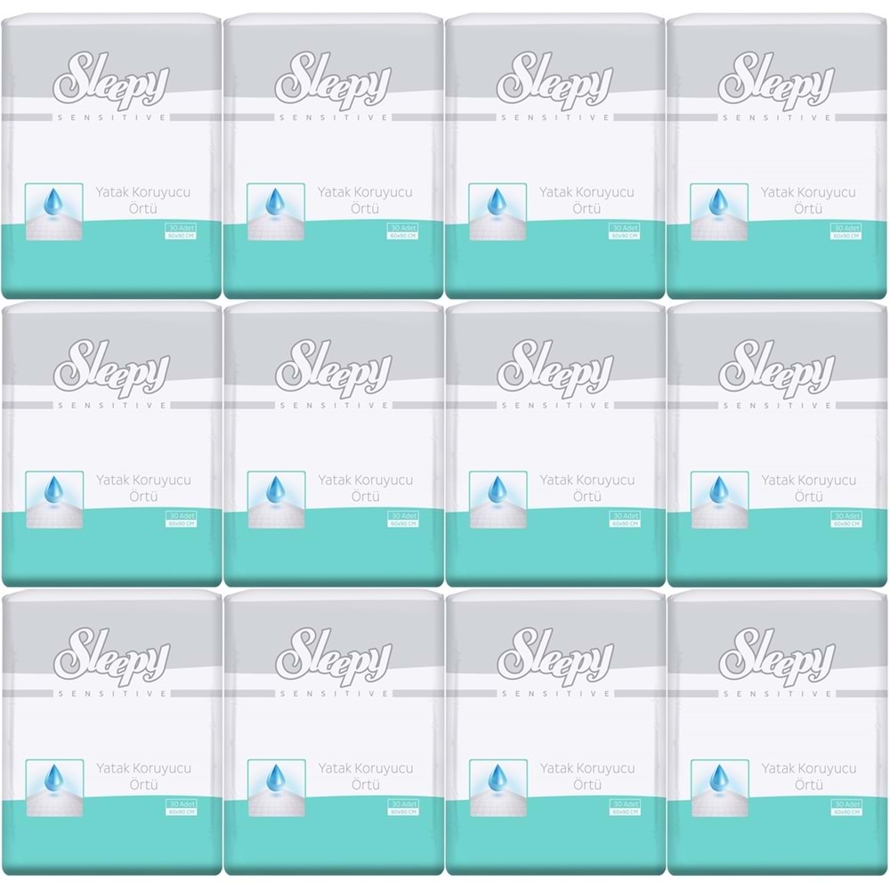 Sleepy Hasta Yatak Koruyucu 60*90CM 360 Adet (12PK*30)