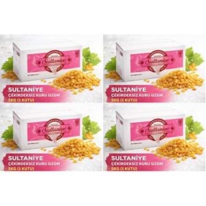 Tariş Sultaniye Çekirdeksiz Kuru Üzüm 20KG (4PK*5KG)