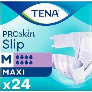 Tena Proskin Slip Maxi Bel Bantlı Yetişkin Bezi M - Orta - Medium 120 Adet