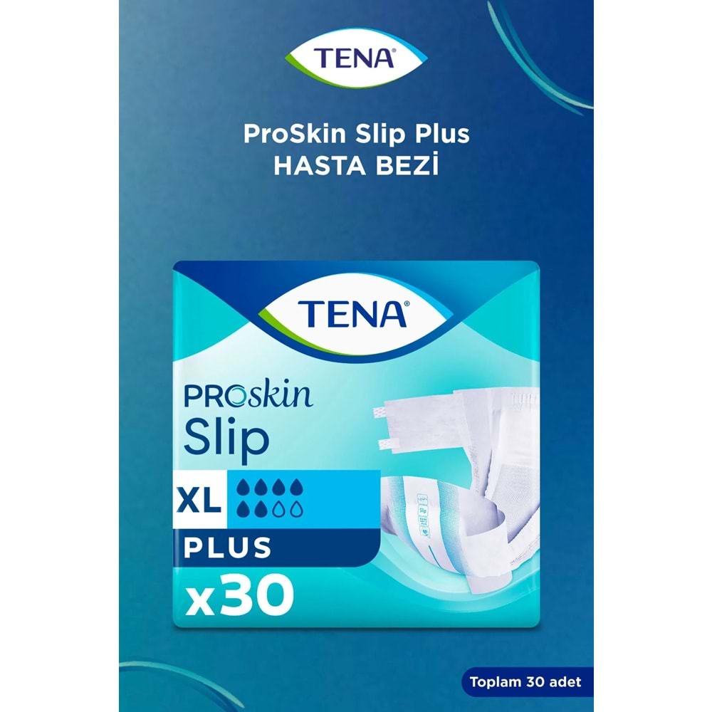 Tena Proskin Slip Plus Bel Bantlı Yetişkin Bezi XL - Ekstra Büyük - Extra Large 60 Adet