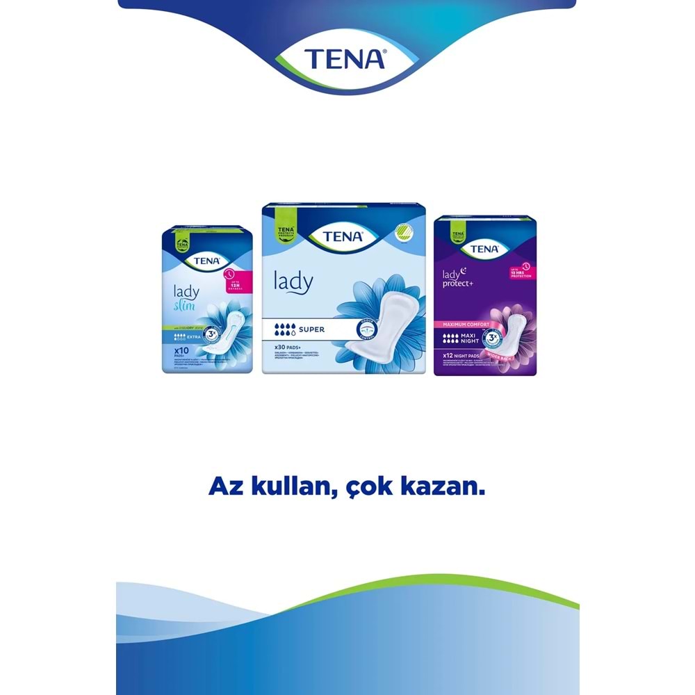 Tena Lady Protect Mesane Pedi Maxi Night Geceye Özel 72 Adet