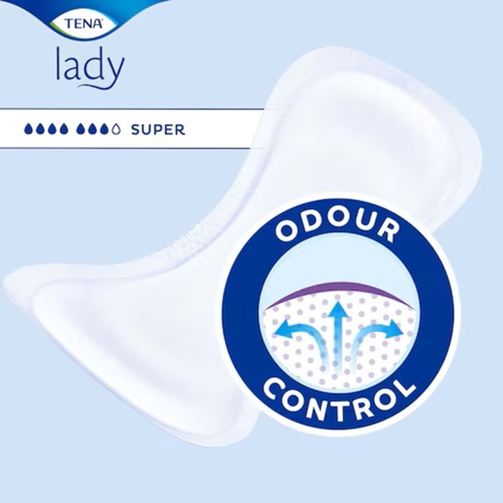 Tena Lady Süper Kadın Mesane Pedi 60 Adet