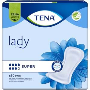 Tena Lady Süper Kadın Mesane Pedi 90 Adet
