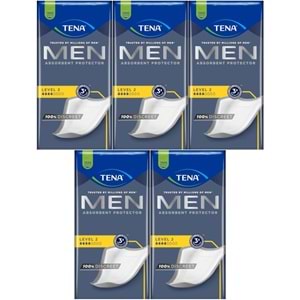 Tena Men Emici Koruma Level 2 Erkek Mesane Pedi 100 Adet