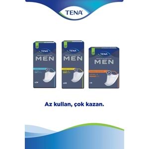 Tena Men Emici Koruma Level 2 Erkek Mesane Pedi 100 Adet