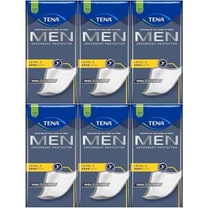 Tena Men Emici Koruma Level 2 Erkek Mesane Pedi 120 Adet