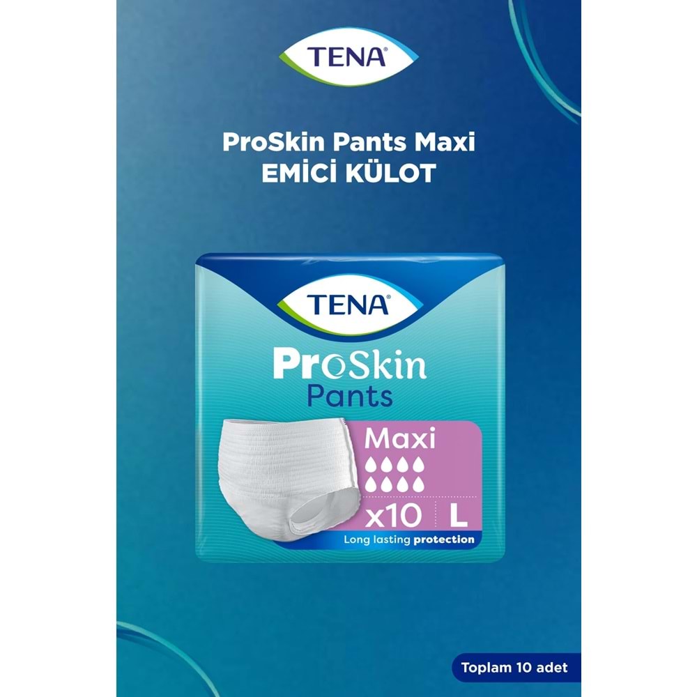 Tena Proskin Pants Maxi Emici Külot Yetişkin Bezi L - Büyük - Large 30 Adet