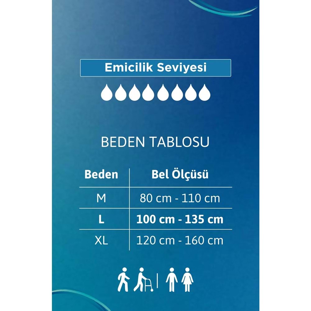 Tena Proskin Pants Maxi Emici Külot Yetişkin Bezi XL - Ekstra Large - Extra Large 30 Adet