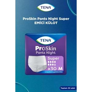 Tena Proskin Pants Süper Night Gece Emici Külot Yetişkin Bezi M - Orta - Medium 270 Adet