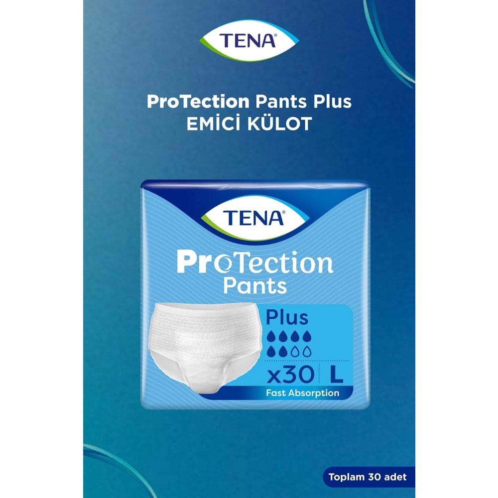 Tena ProTection Pants Plus Emici Külot Yetişkin Bezi L - Büyük - Large 90 Adet