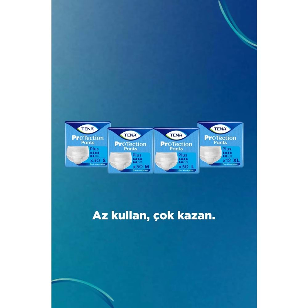 Tena ProTection Pants Plus Emici Külot Yetişkin Bezi S - Küçük - Small 240 Adet