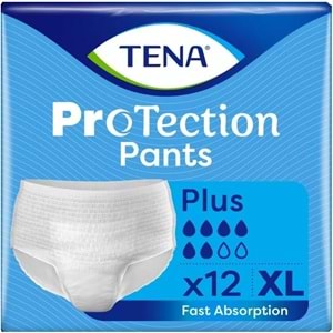 Tena ProTection Pants Plus Emici Külot Yetişkin Bezi XL - Ekstra Büyük - Extra Large 96 Adet