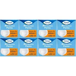 Tena ProTection Pants Regular Emici Külot Yetişkin Bezi L - Büyük - Large 240 Adet