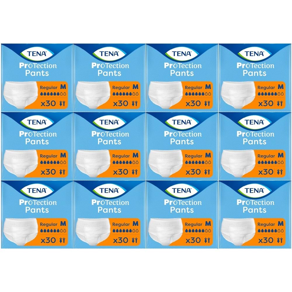 Tena ProTection Pants Regular Emici Külot Yetişkin Bezi M - Orta - Medium 360 Adet