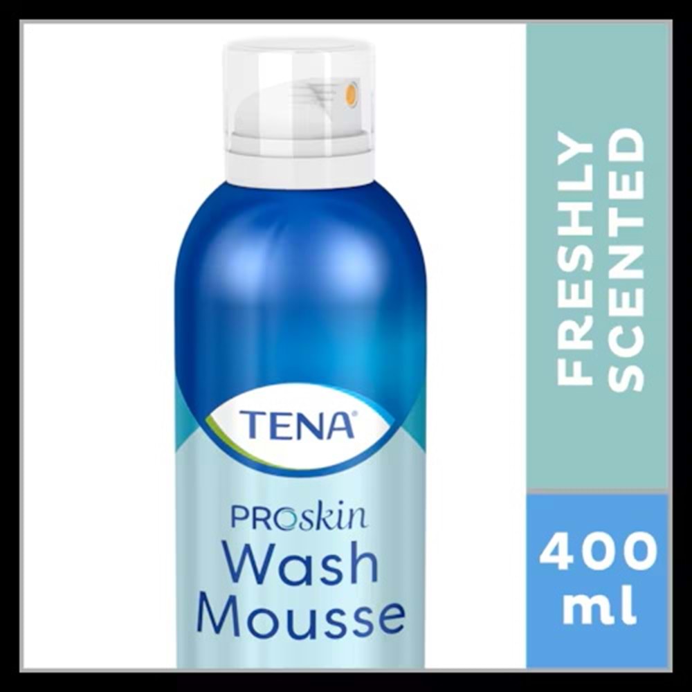 Tena Proskin Vücut Temizleme Köpüğü 400 ML (3 in 1 Arada) (4 Lü Set)