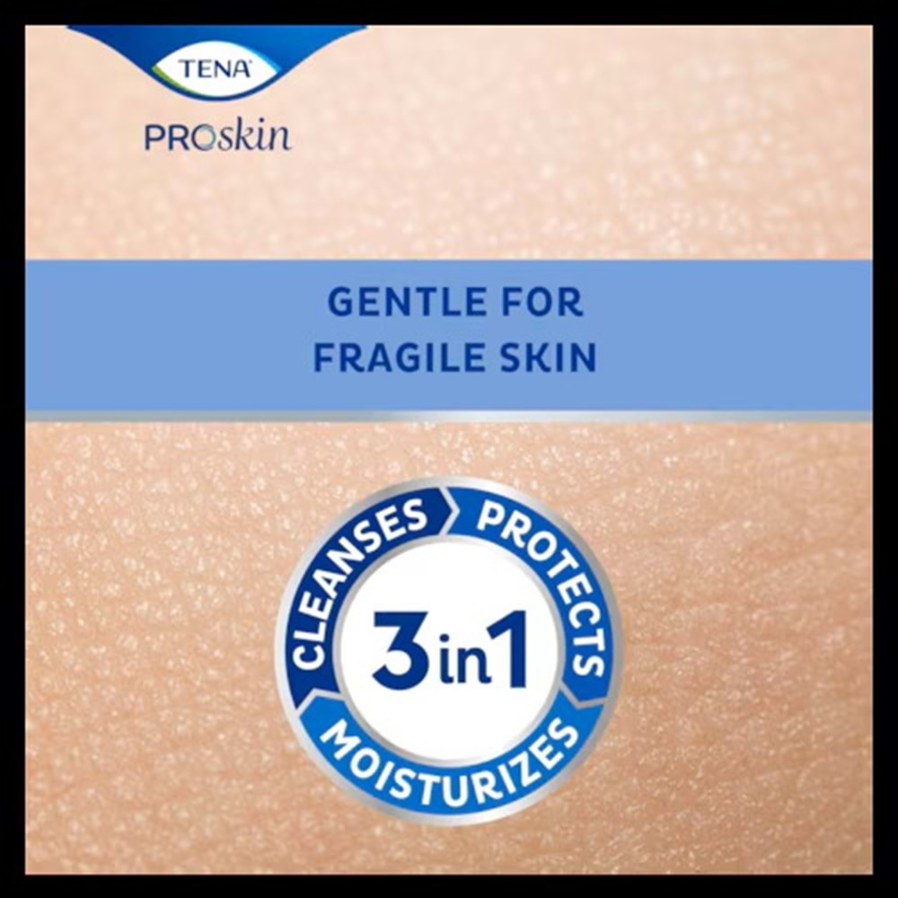 Tena Proskin Vücut Temizleme Köpüğü 400 ML (3 in 1 Arada) (8 Li Set)