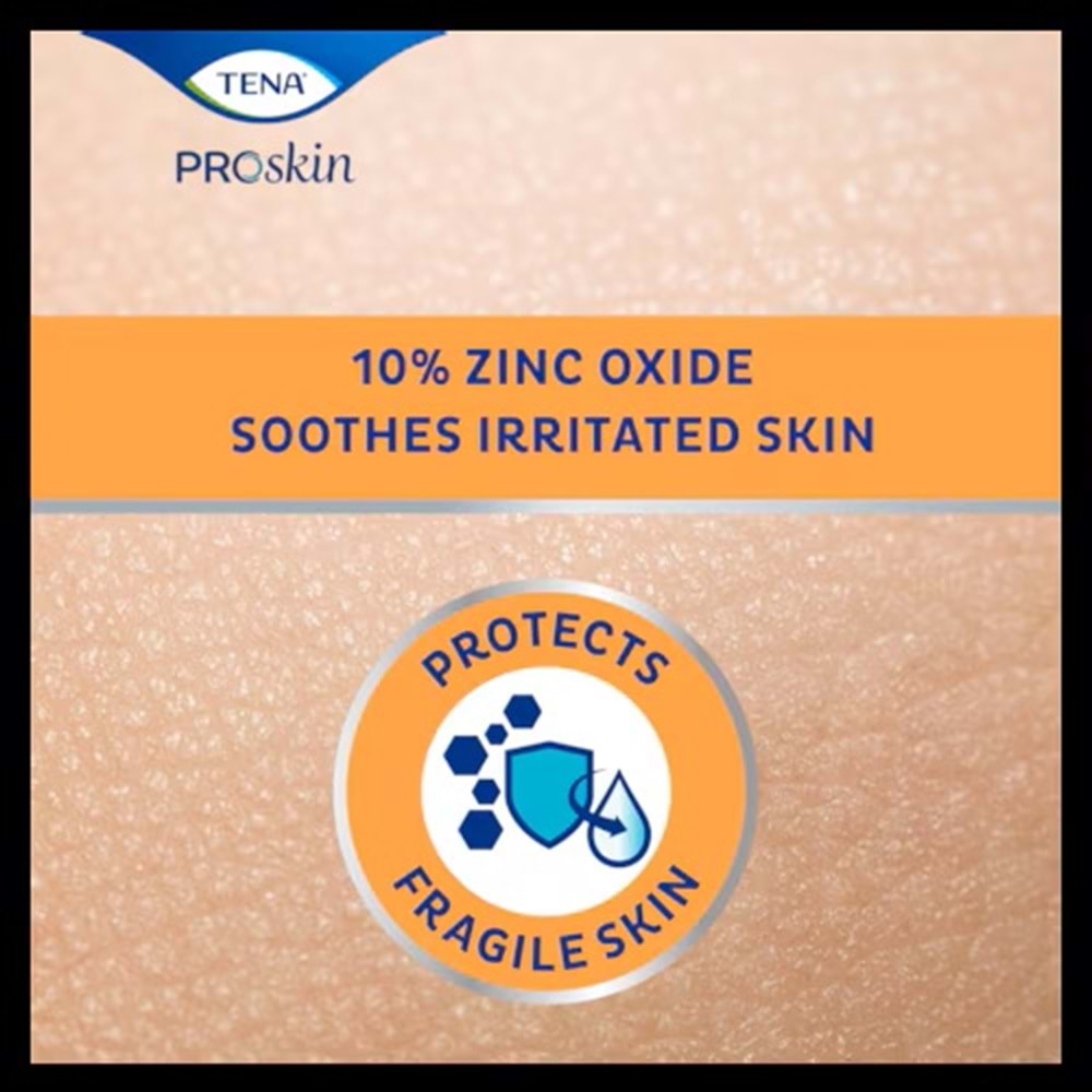 Tena Proskin Çinko Krem 100 ML (Yatan hastalar için Koruyucu - Onarıcı) (8 Li Set)