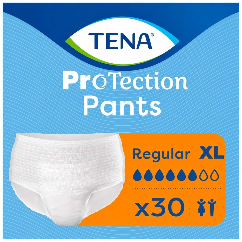 Tena ProTection Pants Regular Emici Külot Yetişkin Bezi XL - Ekstra Büyük - Extra Large 360 Adet