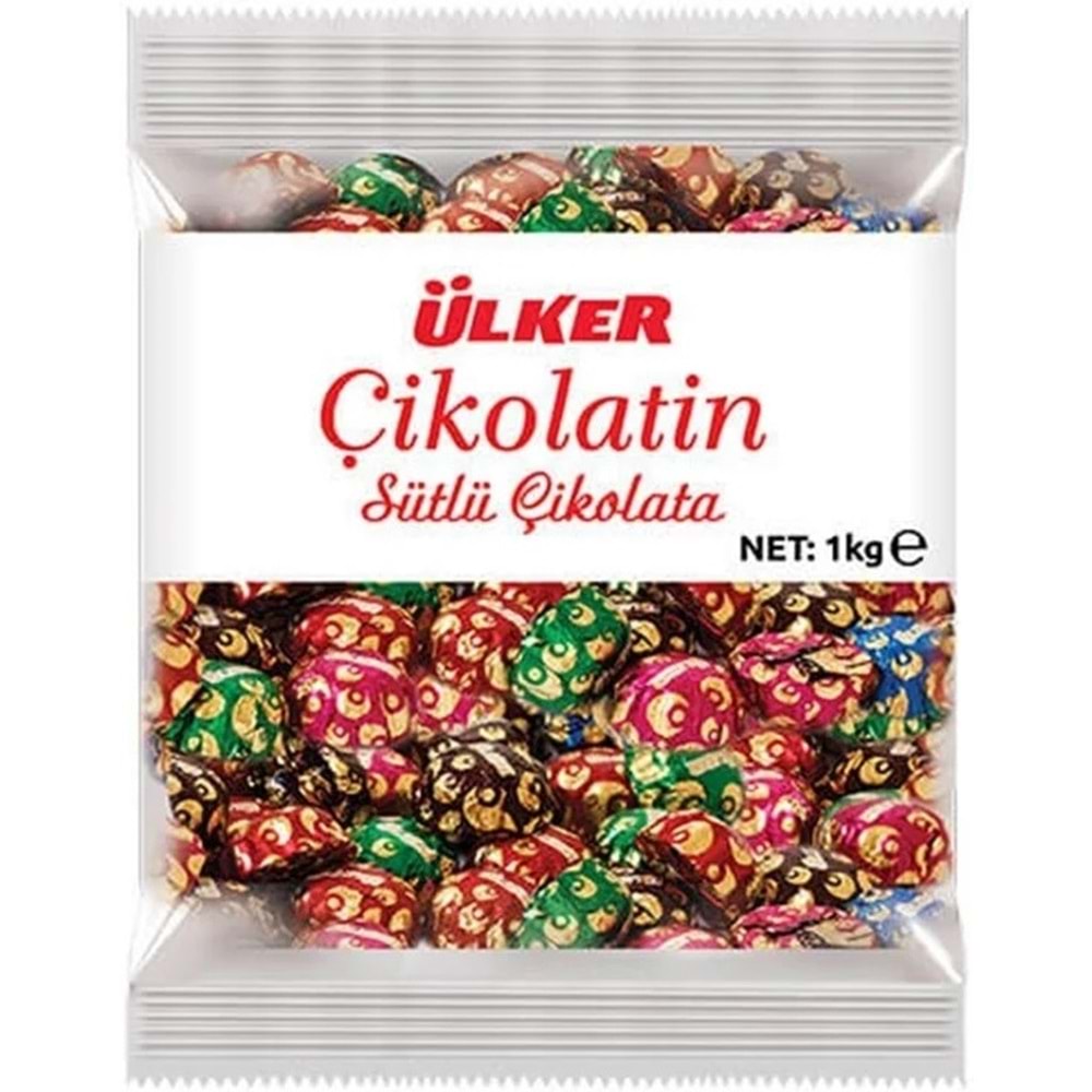 Ülker Çikolatin Sütlü İkramlık Çikolata 3KG (3PK*1KG)