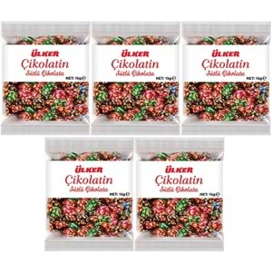 Ülker Çikolatin Sütlü İkramlık Çikolata 5KG (5PK*1KG)