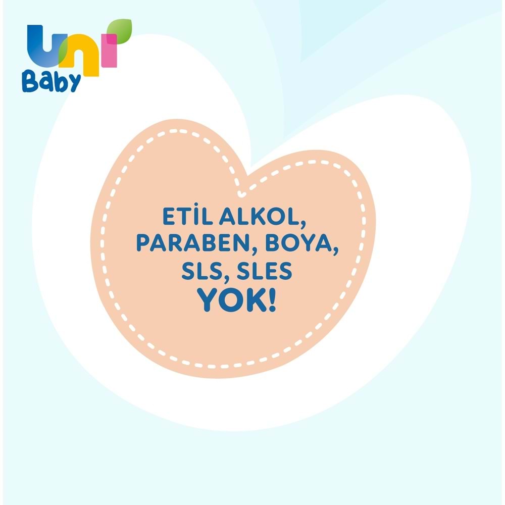 Uni Baby Islak Havlu Mendil 90 Yaprak Aile (6 Lı Set) 540 Yaprak Plastik Kapaklı