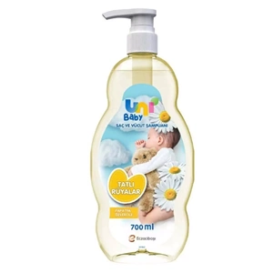 Uni Baby Bebek Şampuanı 700ML Tatlı Rüyalar (Pompalı) (9 Lu Set)
