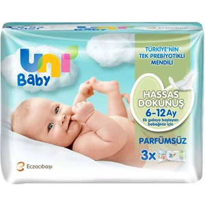 Uni Baby Islak Havlu Hassas Dokunuş 52 Yaprak (24 Lü Set) 1248 Yaprak (8PK*3)