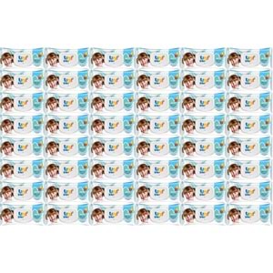 Uni Baby Islak Havlu Mendil 72 Yaprak Aktif (48 Li Set) 3456 Yaprak Plastik Kapaklı