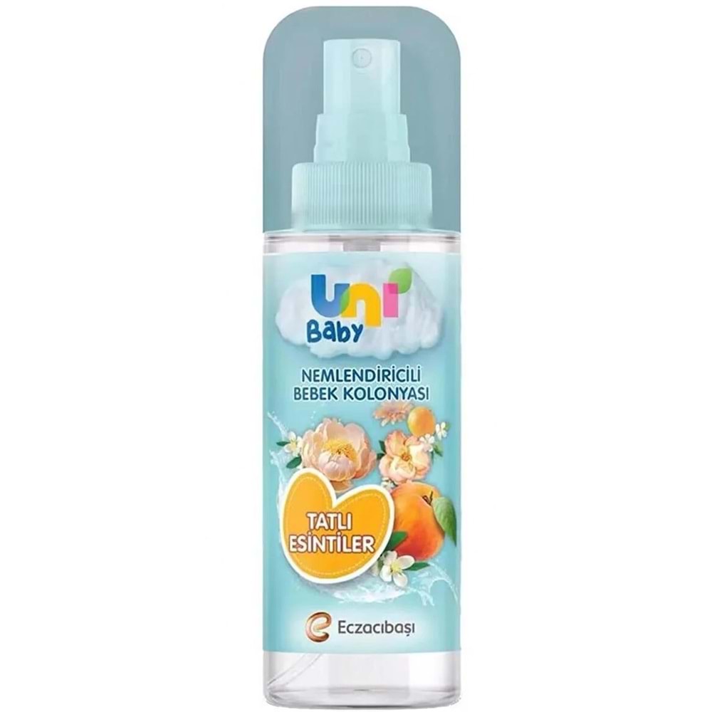 Uni Baby Bebek Kolonyası 150ML Nemlendiricili - Tatlı Esintiler (2 Li Set)