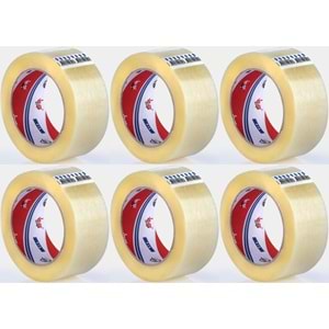 Ve-Ge Koli Bandı / Bant FİL 1 . Kalite 100 Metre (45mm*100 Metre) (6 Lı Set)