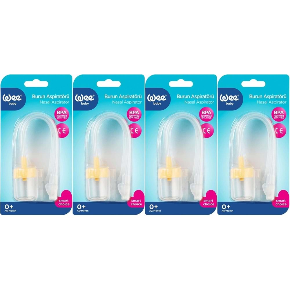 Wee Baby Burun Aspiratörü ve Temizleyici (4 Lü Set)