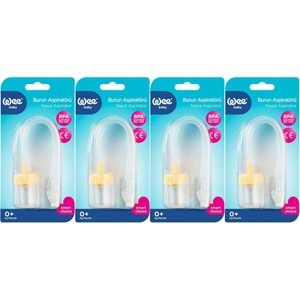 Wee Baby Burun Aspiratörü ve Temizleyici (4 Lü Set)