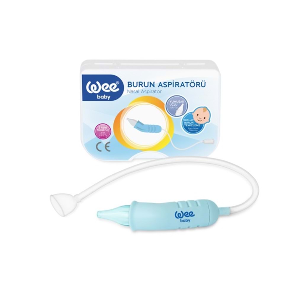 Wee Baby Burun Aspiratörü Nasal (Yeni Saklama Kabı Kutulu) (5 Li Set) (WEE162)