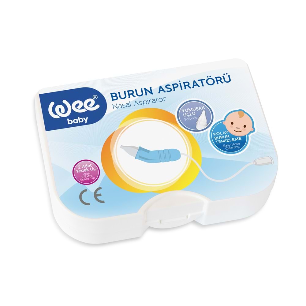 Wee Baby Burun Aspiratörü Nasal (Yeni Saklama Kabı Kutulu) (5 Li Set) (WEE162)