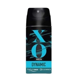 XO Deodorant 150ML Men-Erkek Dynamıc (6 Lı Set)
