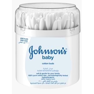 Johnsons Baby Kulak Temizleme Çubuğu 100 Adet + 200 Adet Toplam 900 Adet (Karma Set)