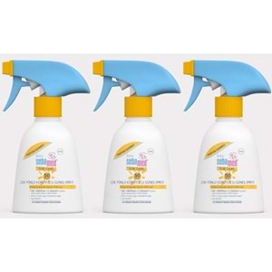Sebamed Sun Care Bebek Güneş Losyonu Kremi Sprey 50+ 200ML PARFÜMSÜZ (Hassas Ciltler) (3 Lü Set)