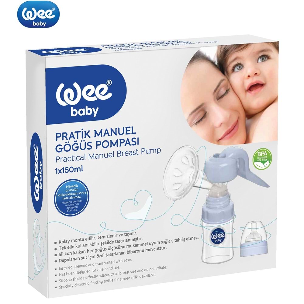 Wee Baby Pratik Manuel Göğüs Pompası (Yeni)